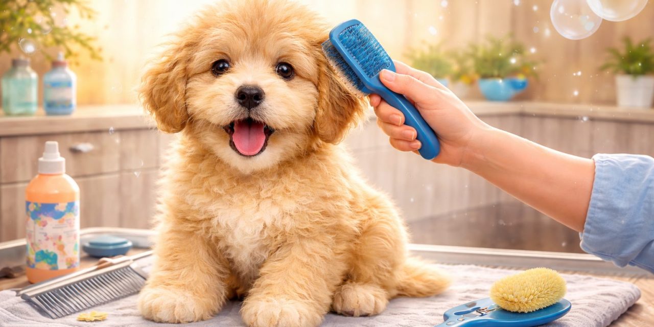 Съвети и хитринки: Първи грууминг на кученцето